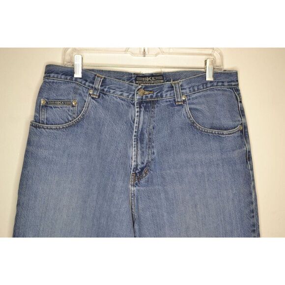 BKE Buckle Men's 34 Medium Wash High Rise Relaxed Fit Jeans - Picture 3 of 11